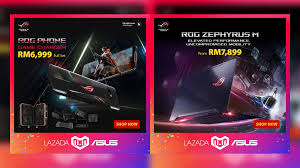 Experience the power and performance brought by one of the very best. Asus X Lazada 11 11 Deals Are Crazily Fantastic Full Set Rog Phone For Rm6 999 Nasi Lemak Tech