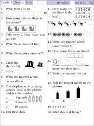 Other math worksheets organized by topic and grade are available. Mental Maths Worksheets For Class 1 Of Mental Math Grade 1 Day 2 Free Templates