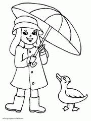 Spring coloring pages printable coloring pages for kids: Spring Coloring Pages Free Printable Sheets For Kids