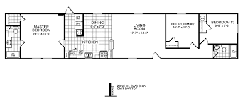 There is a double bedroom and two twin bedrooms, making this mobile home ideal for every family. 3 Bedroom Mobile Home Floor Plan Manufactured Home And Mobile Home Floor Plans Chamberlain House Floor Plans Mobile Home Floor Plans Floor Plans