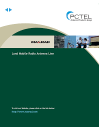 Land Mobile Radio Antenna Line Manualzz Com