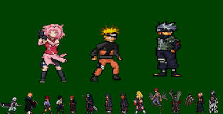 ≡sprite database sdb contact submit. Naruto Characters Sprite Sheet By Tobi Is A Good Boy4u On Deviantart