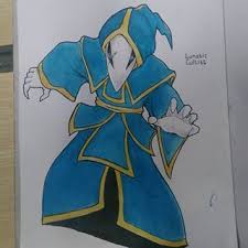 Lunatic Cultist Colored Terraria Artwork Drawing Painting Game Lunaticcultist Art Drawings Terraria Memes Art