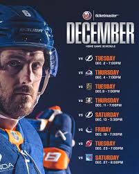 The #Isles take the ice at home for 8 games this month. Be there:  https://bit.ly/3M9qjV7