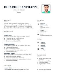 En este artículo te enseñamos cómo redactar un modelo de currículum de tipo funcional. Curriculum Vitae De Un Contador Publico O Privado En Word Gratis