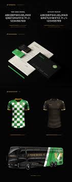 Moreirense wear green and white shirts and white shorts when playing at home, whilst black and red are the dominant colours of their away kit. Moreirense Fc Football Logo Design On Behance