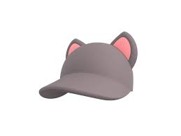 Cat Cap 3d Model In 2020 3d Model 3d Model Character Fashion Props