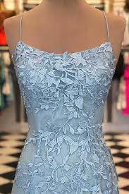 Mermaid Backless Prom Dress Tulle Spaghetti Appliques Evening Gown Op449 In 2021 Prom Dresses Backless Dress Formal Mermaid Evening Dresses