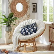A papasan chair typically comes in three or four pieces: Pin On Acessorios
