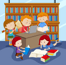 Grupo de niños estudiando - Descargar Vectores Gratis, Illustrator ...