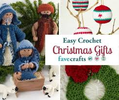 From home and fashion accessories to adorable items you can make for kids and babies, these cute and easy to sew gifts are sure to delight everyone on your christmas gift list. 34 Easy Crochet Christmas Gifts Favecrafts Com