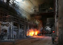 Donetsk Iron And Steel Works Open Hearth Furnace Hearth Furnace Architecture Building