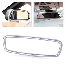 Beler Abs Chrome Interior Rearview Mirror Frame Trim For Mercedes Benz A Cla Gla Class W176 A180 Cla200 C117 Gla220 X156 2015 Mirror Frames Rear View Mirror Interior Accessories