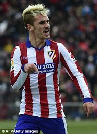 Hasil gambar untuk griezmann hairstyle