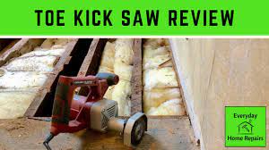 Toe Kick Saw Subfloor Flush Cut To Wall Demo Youtube