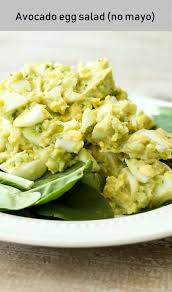 Avocado Egg Salad No Mayo Egg Salad Egg Salad Recipe