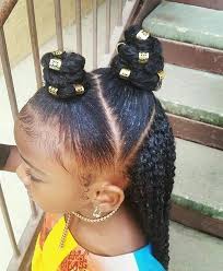 For the front of the hair. Cute Summer Hairstyle For Natural Hair Hair Styles Kids Hairstyles Natural Hair Styles