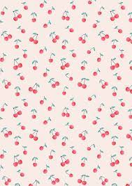 Monthly phone wallpaper by notebook therapy on february 25, 2022 monthly phone wallpaper march has bloomed, and so has our free phone wallpaper! Cherry Print By Kind Of Style Print Wallpaper Cute Patterns Wallpaper Pattern Wallpaper