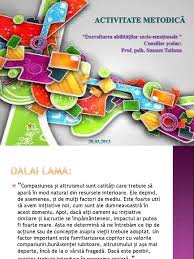 Pentru ca ajuta la formarea si mentinerea relatiilor cu ceilalti. Dezvoltarea Abilitatilor Socioemoltionale Sinteze