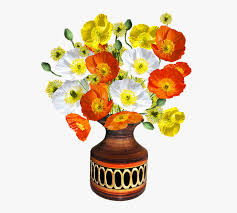 Bunga kertas, bunga, merangkai bunga, decoupage, pin png. Poppies Vase Flower Vas Bunga Png Transparent Png Transparent Png Image Pngitem