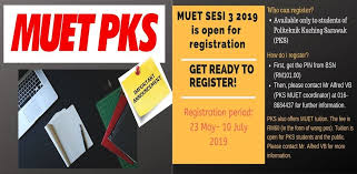 Muet 2019 sesi 3 reading answer. Muet Sesi 3 2019 Is Open For Politeknik Kuching Sarawak Facebook