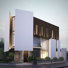 Pin By Gmi Studio Architecture On Km Villa Modern Residential Architecture Architecture House Exterior