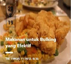 Namun tidak berarti dengan kamu ke gym setiap hari tanpa diimbangi dengan pola makan sehat dan tidur cukup waktu kamu bisa mendapatkan hasil (penurunan berat badan atau badan yang bulk) dalam waktu instan. Makanan Untuk Bulking Yang Efektif Thefamousfitnessplan Com
