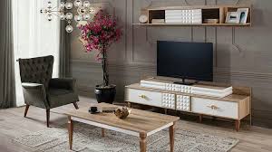 Aperdo Living Room Decor Apartment Tv Unit Furniture Modern Furniture Online