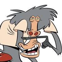 I'm alive! (she spits out boneless, who lands in front of chicken.) oh, mom and dad! I R Baboon Cow And Chicken Characters Sharetv