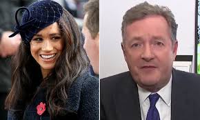 She S A Ruthless Social Climber Piers Morgan Slams Meghan Markle Piers Morgan Meghan Markle Social Climber