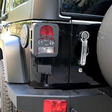 Skull Shape Car Taillight Rear Lamp Cover Seekfancy Com