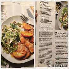 Pork Tenderloin With Bourbon Peach Sauce Cooking Light Magazine Recipes Pork Dinner Cooking Light Recipes