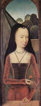 Hans Memling Costume Medieval Portrait Personnages Feminins