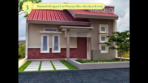 Model cat tembok cat dinding interior dan exterior. Combination House Paint Colors Home Front Orange By Mimi Maria Medium