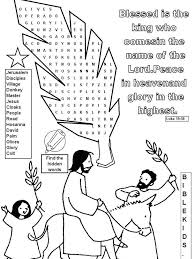 Palm Sunday Coloring Pages Free One Week Before Easter Catholics Usually Celebrate Palm Sund Palm Sunday Crafts Easter Sunday School Sunday School Activities