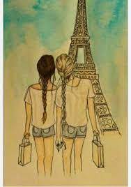 Meilleures amies faciles à dessiner | comment dessiner deux amies | dessin étapes par étapes | bff. Afbeeldingsresultaat Voor Mooie Tekeningen Meiden Best Friend Parijs Tekening Eiffeltoren Tekening Kunst Ideeen