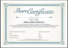 Share Certificate Template Companies House 1 Templates Example Templates Exa Certificate Templates Free Certificate Templates Certificate Design Template