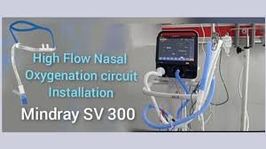 Some patients receiving these therapies might also benefit from inhaled drug delivery. High Flow Nasal Cannula Hfnc Circuit Installation In Mindray Sv 300 Ventilator Youtube