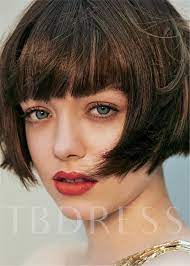 Natural Straight Womensynthetic Hair With 10 Inches Wigs In 2021 Thick Hair Styles Short Hair Styles Hair Styles