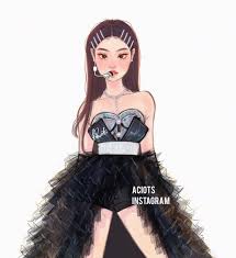 Blackpinkfanart Hashtag On Twitter Blackpink Fashion Blackpink Jennie Pink Art