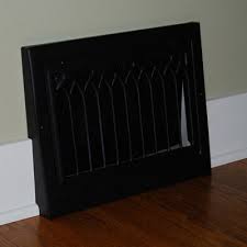 Or perhaps you are building a new construction these often feature oak flooring and grid style patterns very similar to what you see in these registers. Removing And Painting Old Heat Vents Baseboard Styles Heat Vents Heat Registers