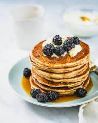 Sour Cream Pancakes Perfectly Fluffy A Couple Cooks Recipe Sour Cream Recipes Healthy Sour Cream Pancakes Homemade Sour Cream