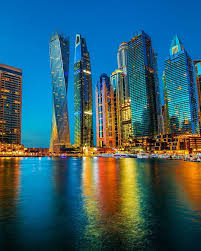 Colorful And Majestic Cityscapes Of Dubai By Christopher Wolner Hanssen Cityscape Dubai Beautiful Castles