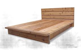 Behind every sweet dream is a sturdy bed frame. Custom Made Cedar Platform By Artisan Wood Custommade Com
