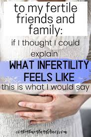 An Open Letter To My Fertile Family And Friends What Infertility Feels Like Infertility Inspiration Pcos Infertility Endometriosis And Infertility