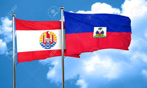 Haitianisch ayiti, französisch haïti a.i.ti) ist ein auf der insel hispaniola in den großen antillen gelegener inselstaat.er umfasst den westlichen teil der karibikinsel, deren ostteil die dominikanische republik einnimmt. Franzosisch Polynesien Flagge Mit Haiti Flagge 3d Rendering Lizenzfreie Fotos Bilder Und Stock Fotografie Image 58057224