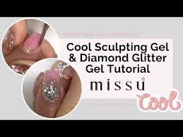 Missu Cool Sculpting Gel Diamond Glitter Gel Tutorial Youtube Glitter Gel Cool Sculpting Sculpting Gel