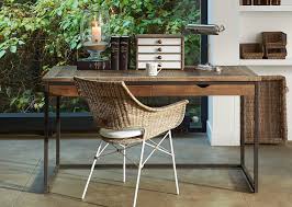Pulte aus heller eiche im shabby chic: Schreibtische Buro Mobel Lohmeier Home Interiors