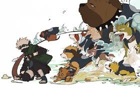 Hatake Kakashi 424006 Naruto Shippuden Anime Kakashi Hatake Kakashi Dogs