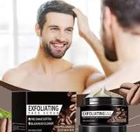 Coffee Facial Scrub Exfoliating Blackhead Removing Beard Softening Scrub 100g,Plastic,black